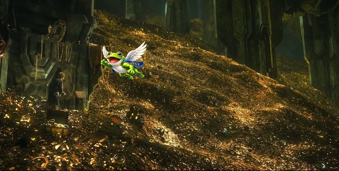 Lucky Frog Flyyn meme 1