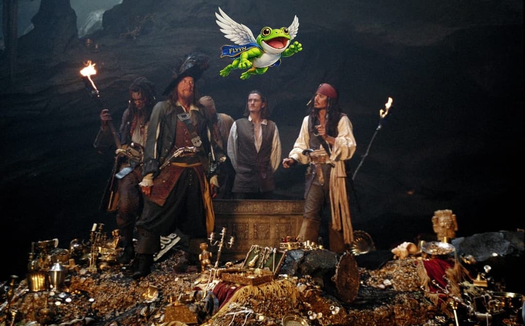 Lucky Frog Flyyn meme 2